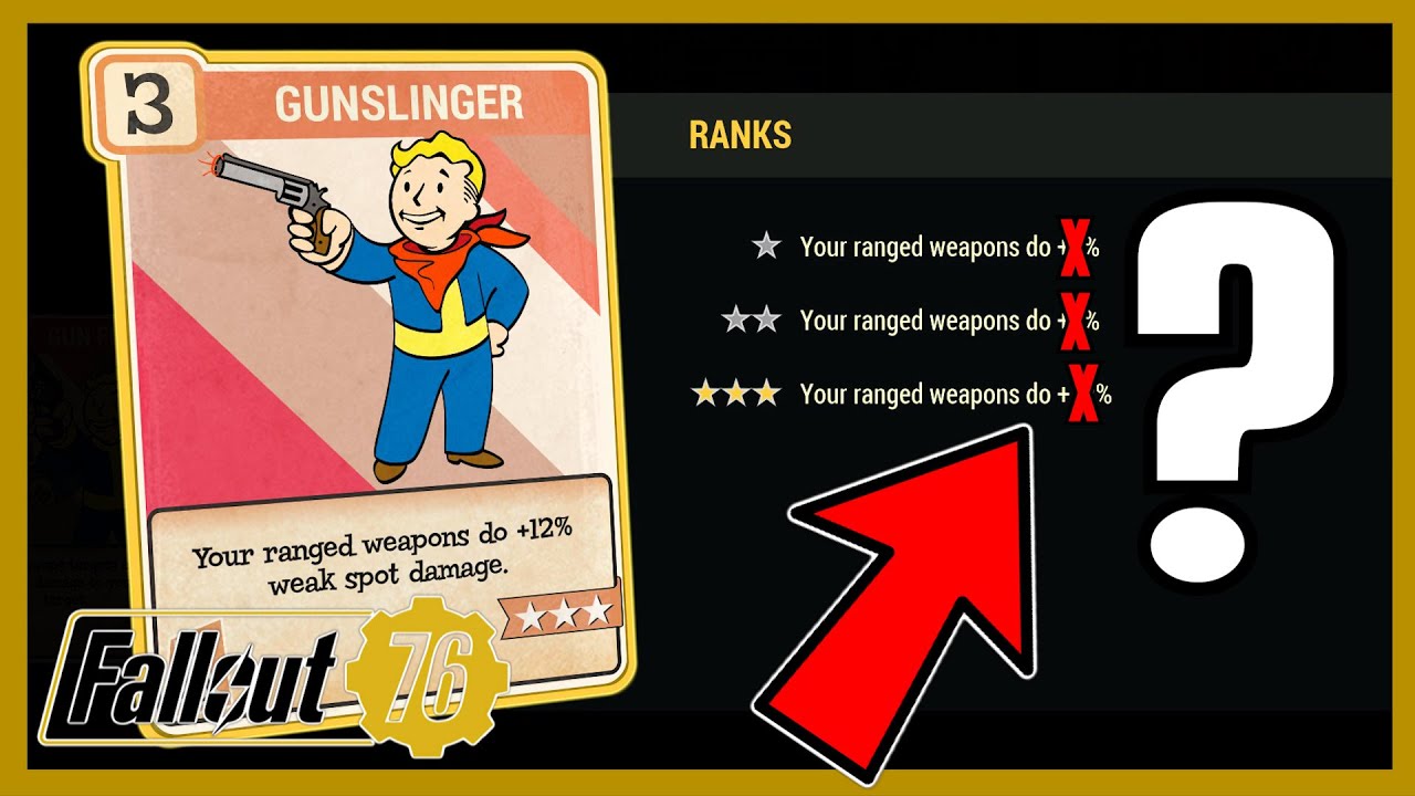 Which perks make the best Fallout 76 gunslinger build? (These are must-have cards for your wasteland pistolero!)