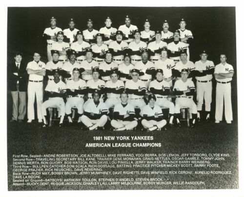 1981 NY Yankees: Relive the Glory, Remember the Team!