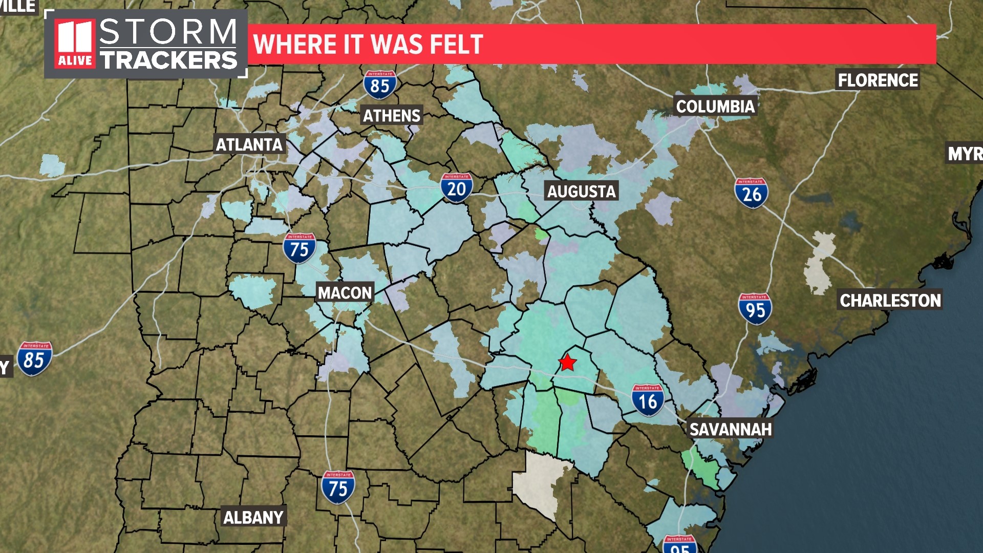 Was that an augusta georgia earthquake confirmed? Find out the real magnitude details here.