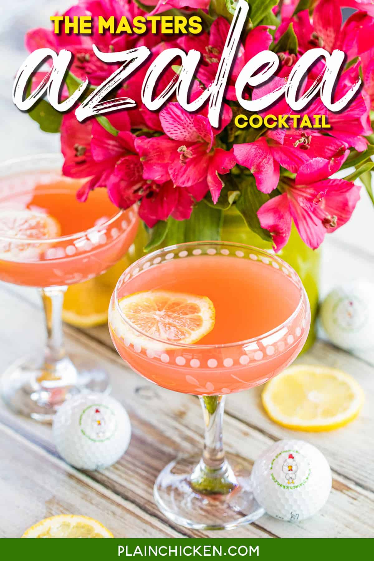 What are the most popular masters themed drinks? Check out these fantastic recipes everyone will love!
