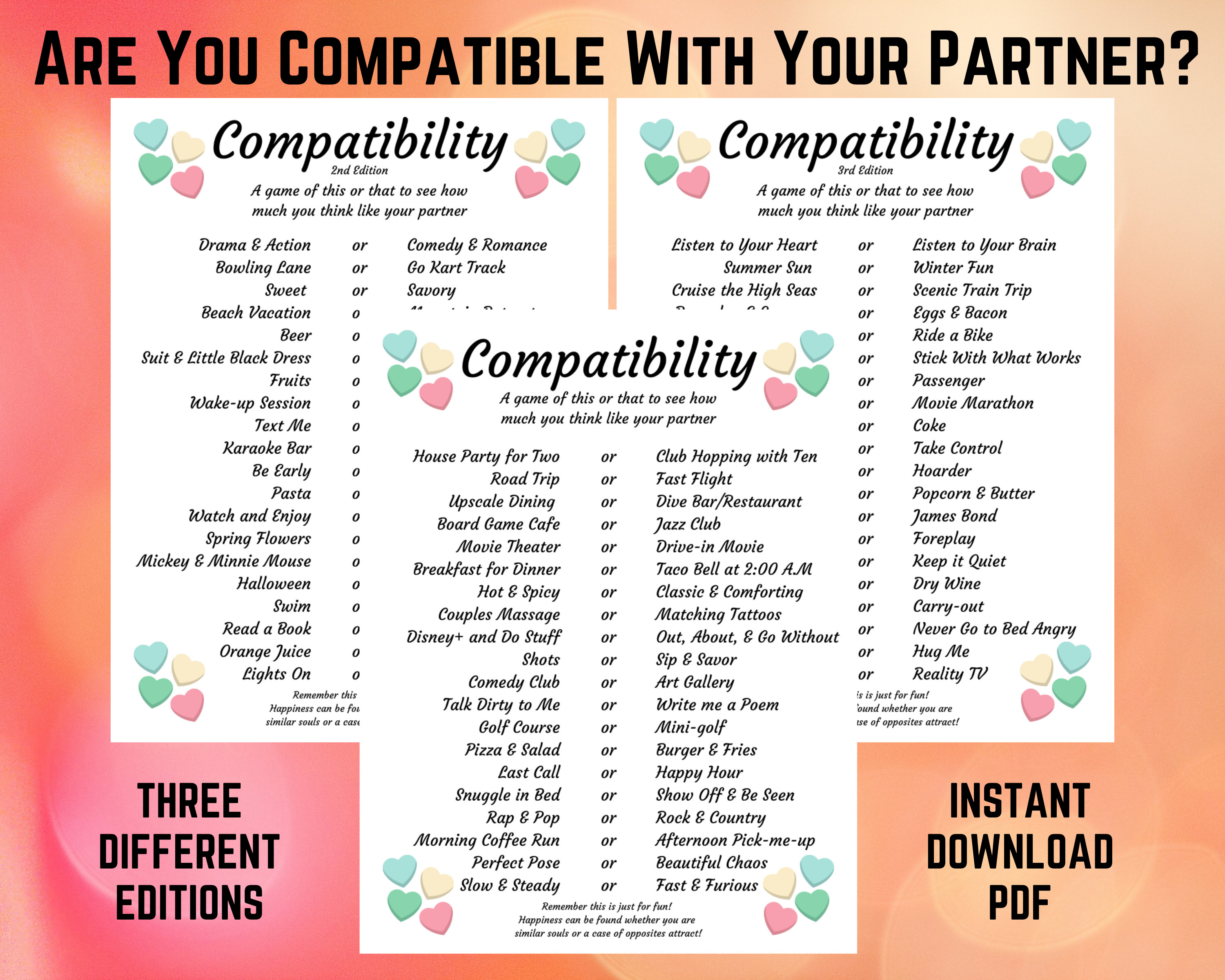 Personality Compatibility Quiz: Are You and Your Partner a Match?