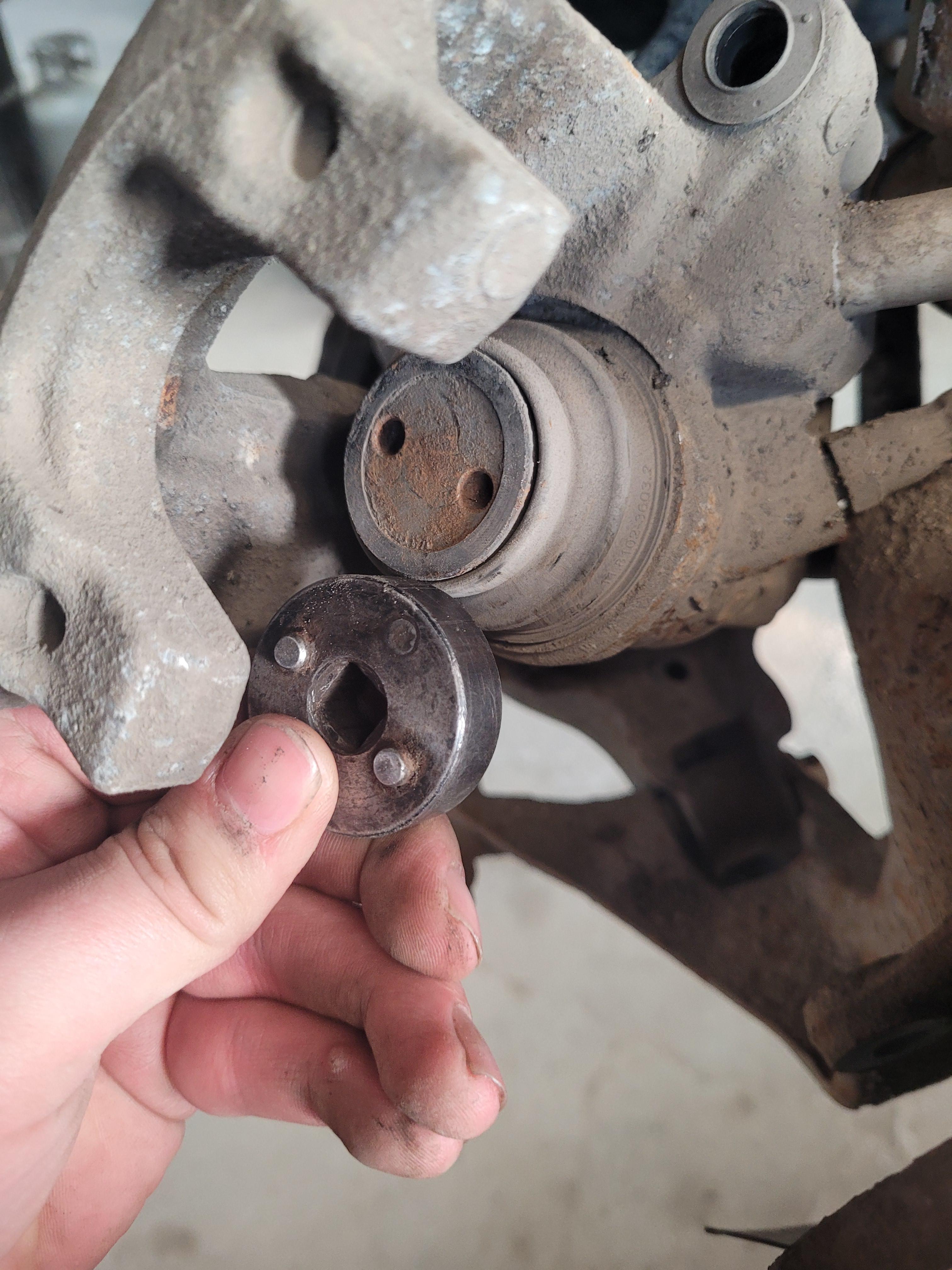 What is the best way to push caliper piston back safely? Find out the correct method here.
