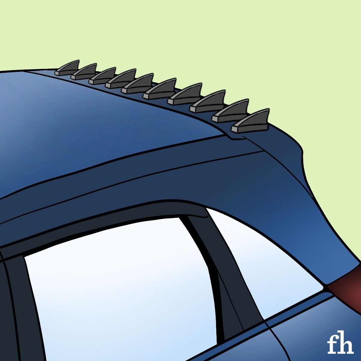 Is the back fin on car just for decoration? Find out why so many vehicles have this feature now.