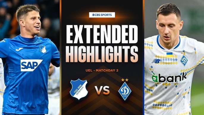hoffenheim vs dynamo kyiv result: find out the final score and key moments.