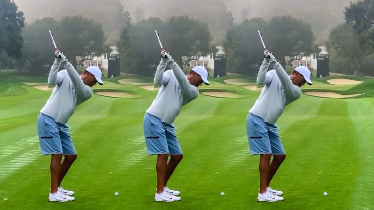 Analyze Tiger Woods Iron Swing in Slow Motion Now