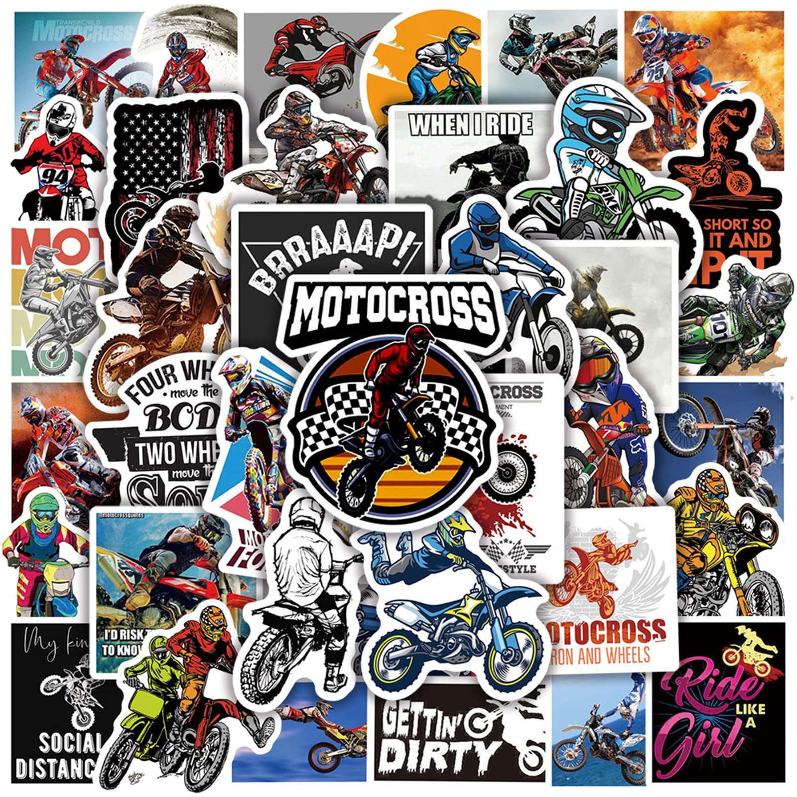 What are the most durable stickers for sports bike? Find decals that can handle sun and rain.