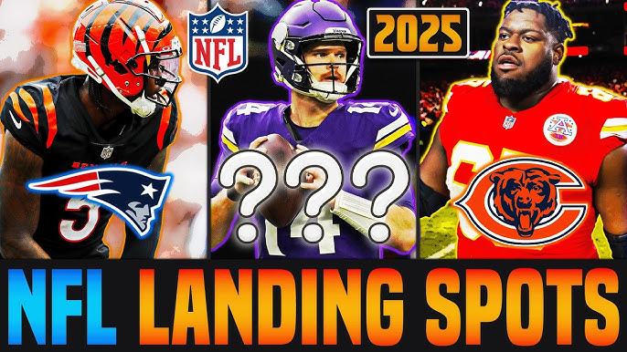 Which teams have interesting nfl free agency odds? Explore potential landing spots for big name players.