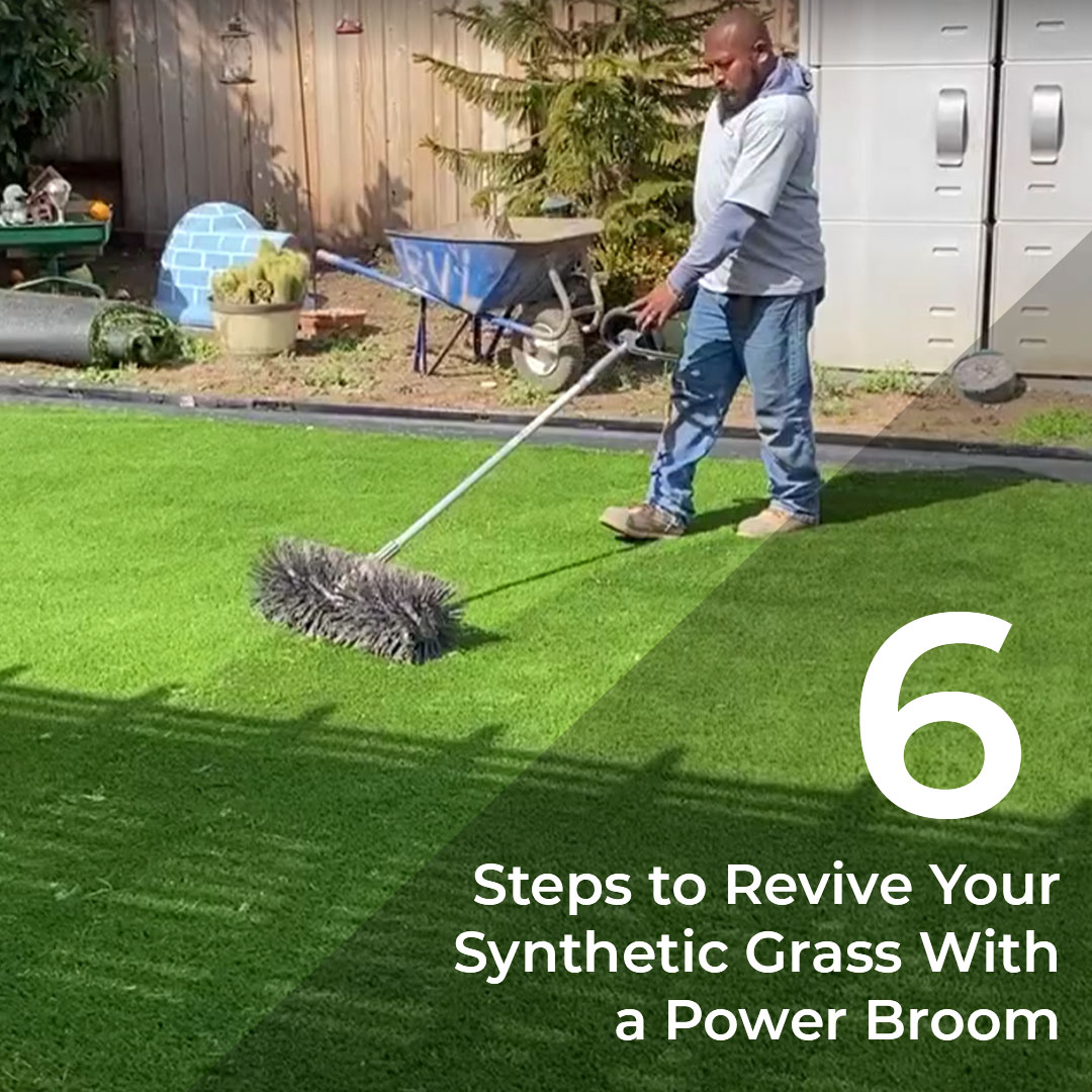 How often should you actually use a turf broom on fake grass? (Follow these easy tips for a long-lasting turf surface)