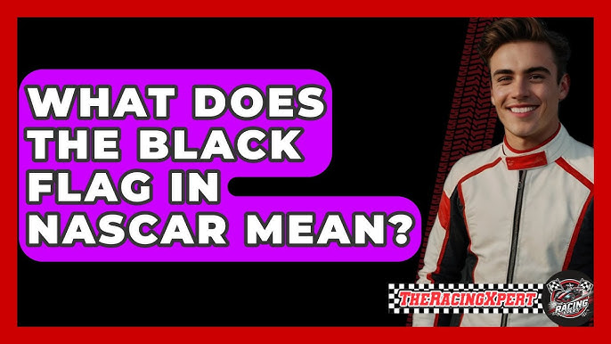 what does black flag mean in racing? Is it a really serious penalty for the driver involved?