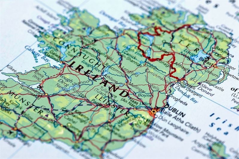 How big is Ireland compared to a state? Youll be surprised by this size fact.
