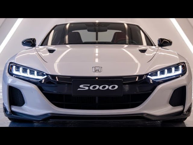 Why everyones excited for the new s2000 concept (A peek at its fresh look and awesome tech)