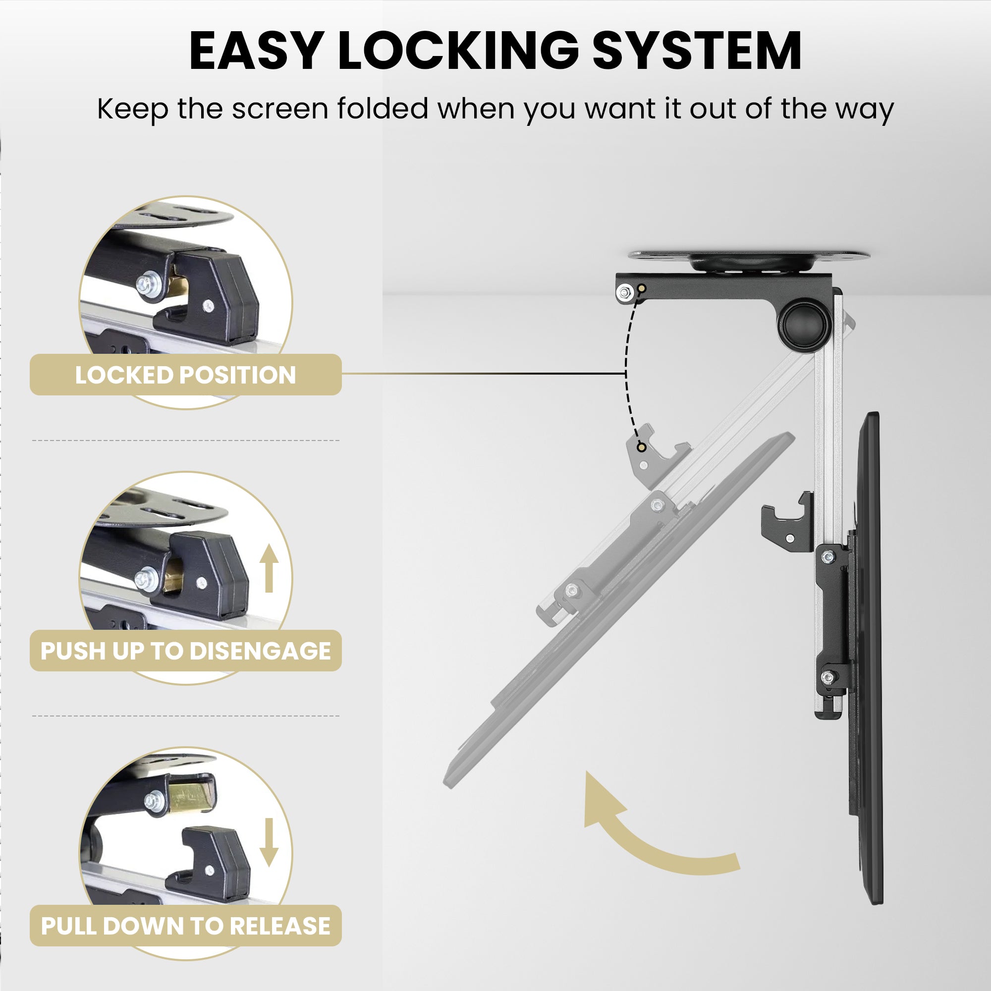 What tools do I need to swoop tv down? (Find out the essentials for lowering your Swoop TV mount)