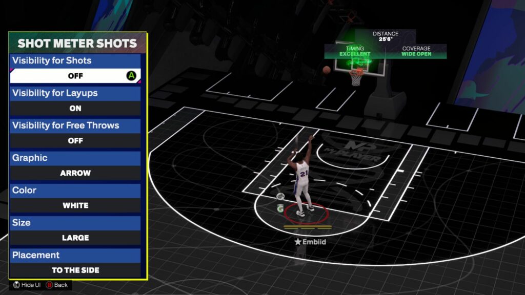 how to turn off shot meter 2k 25 (easily find the option in NBA 2K25 game settings)