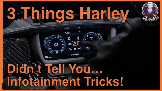How to Use Your Harley Infotainment System? Making Your Rides Even Better with These Simple Tricks.