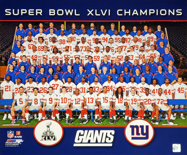 2012 Giants roster: See the complete team list now.