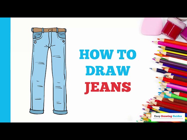 Looking for simple jean drawing tutorials (These guides make learning fun and super easy).
