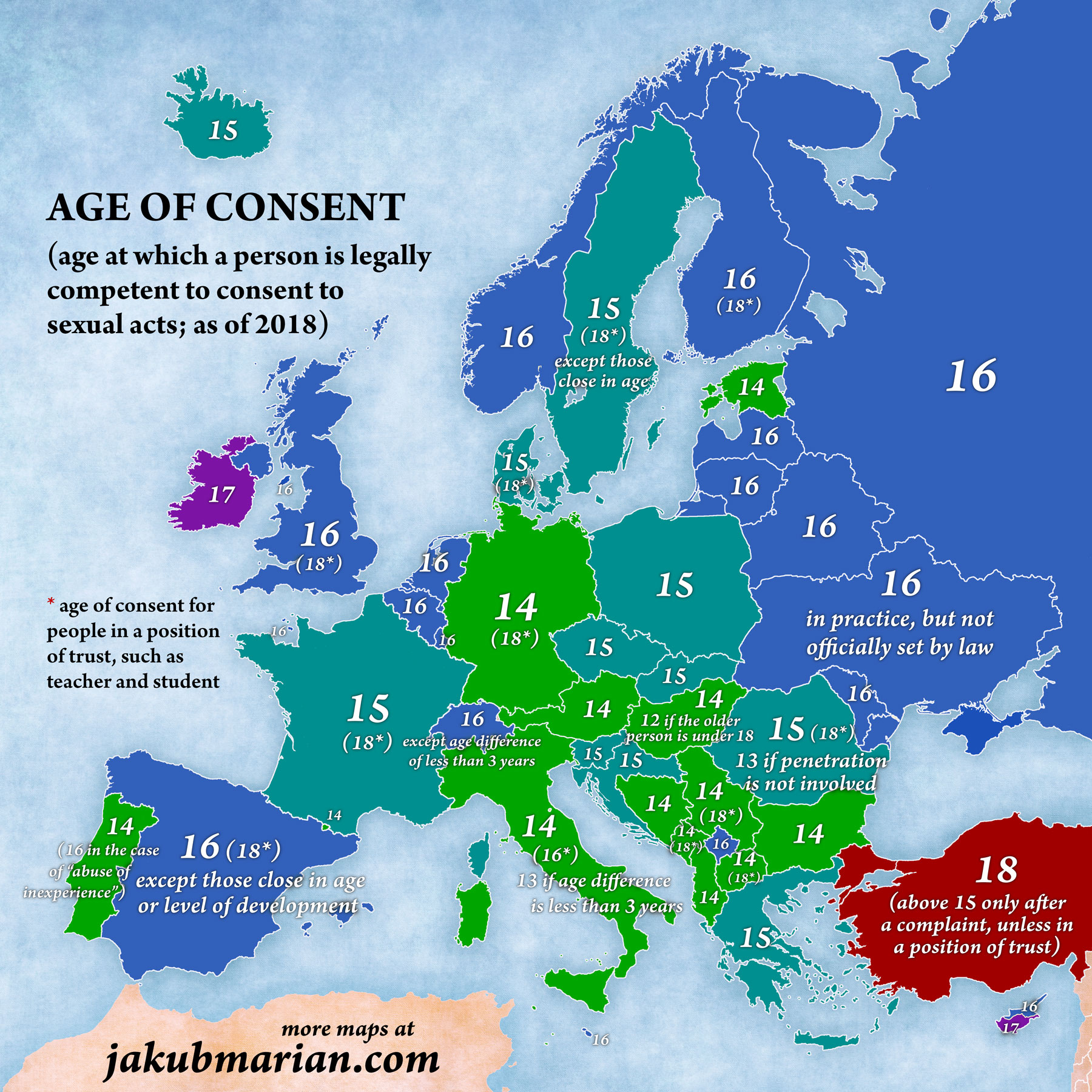 Legal age of consent in Italy: How old must you be? Understand these important rules.