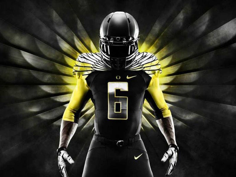 Remember the classic old Oregon Ducks football uniforms? We rank the most iconic designs ever seen.