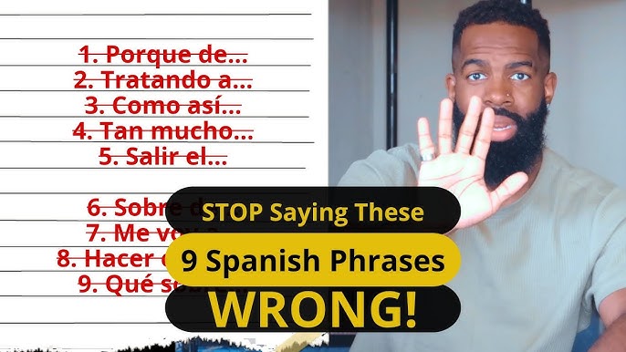 Want to correctly say are you finished in spanish? Avoid these simple but common errors.