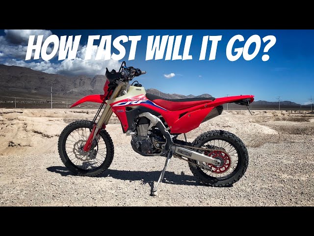 Want to know the Honda CRF 450R top speed? We share details on how fast it truly is.