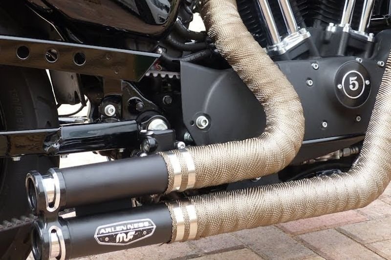 Why use exhaust pipe wrapping on your bike? Get more performance and a much more comfortable ride!