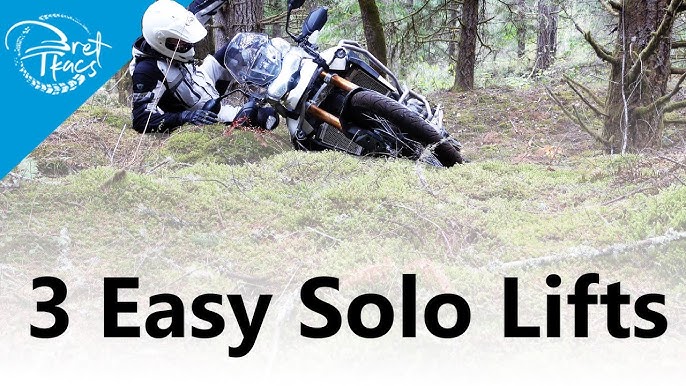 How to Pick Up a Motorbike Easy | Beginner Guide for New Riders Learning Alone
