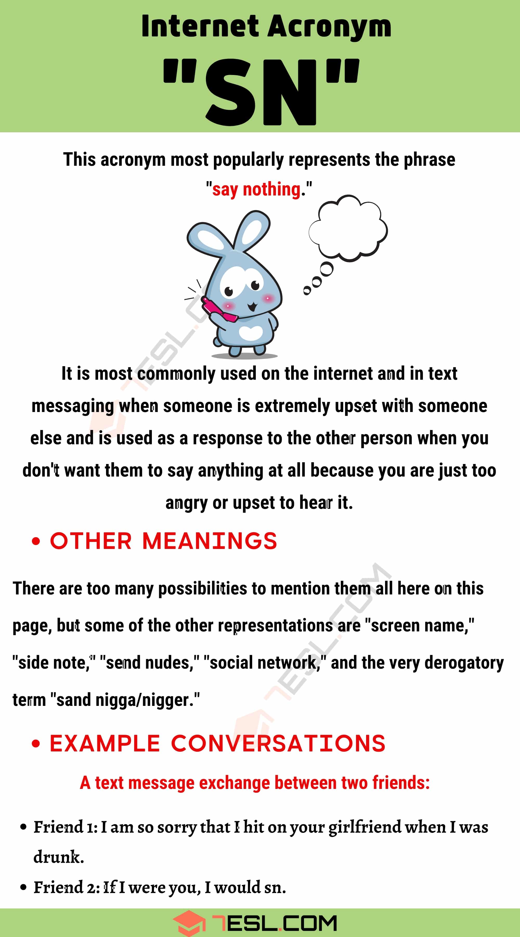 what does sn mean in snapchat meaning explained & common uses