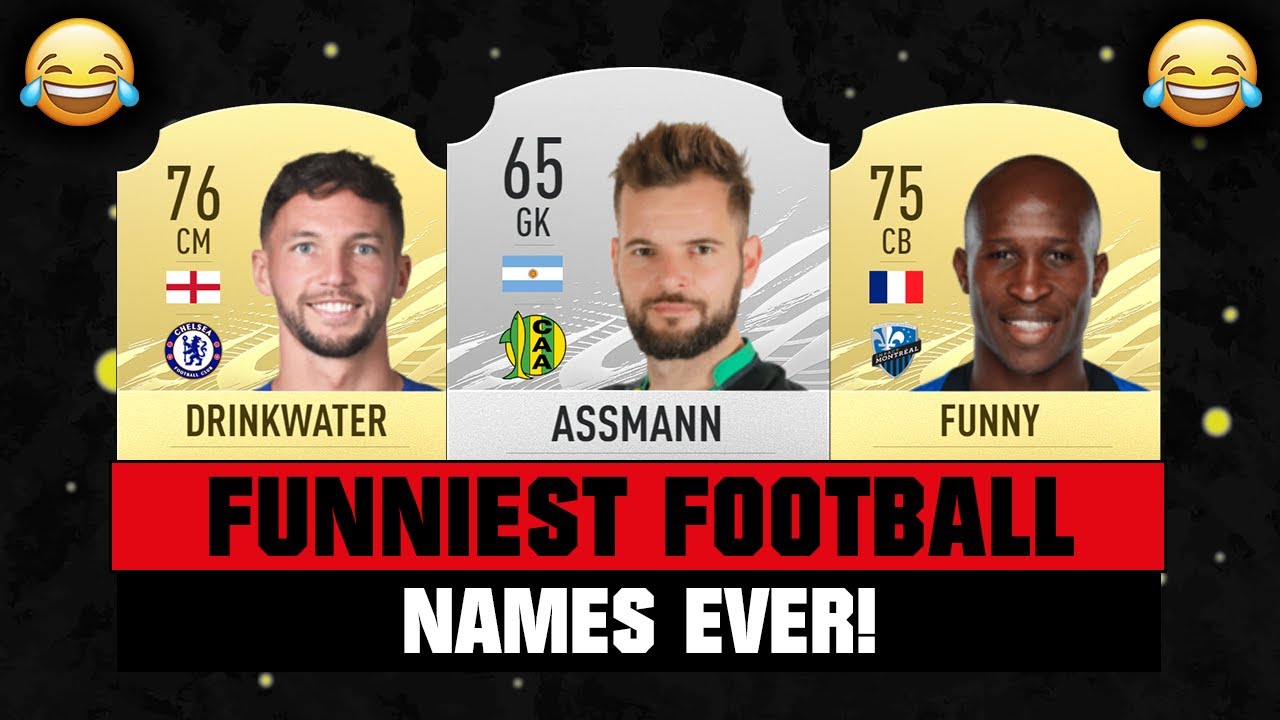 Top 10 Weird Footballer Names Ever That Will Make You Laugh Out Loud