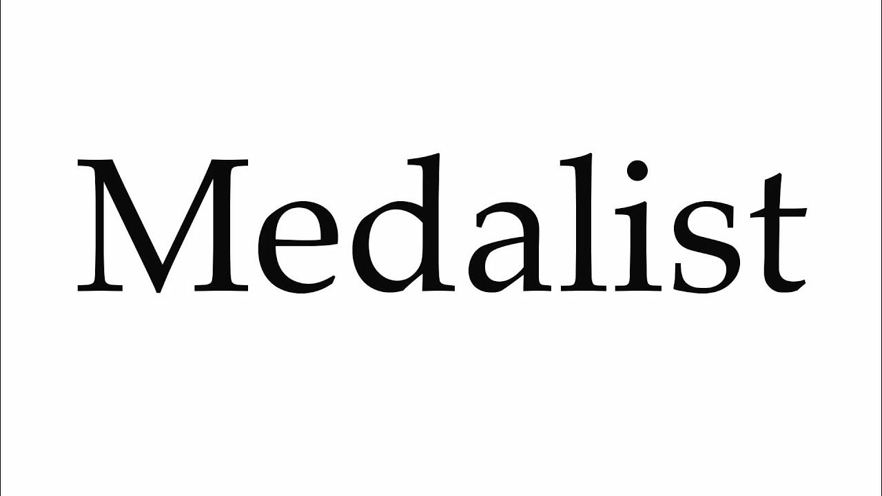 Medalist Pronunciation Explained: How to Say It Right (Easy Guide for Learners)