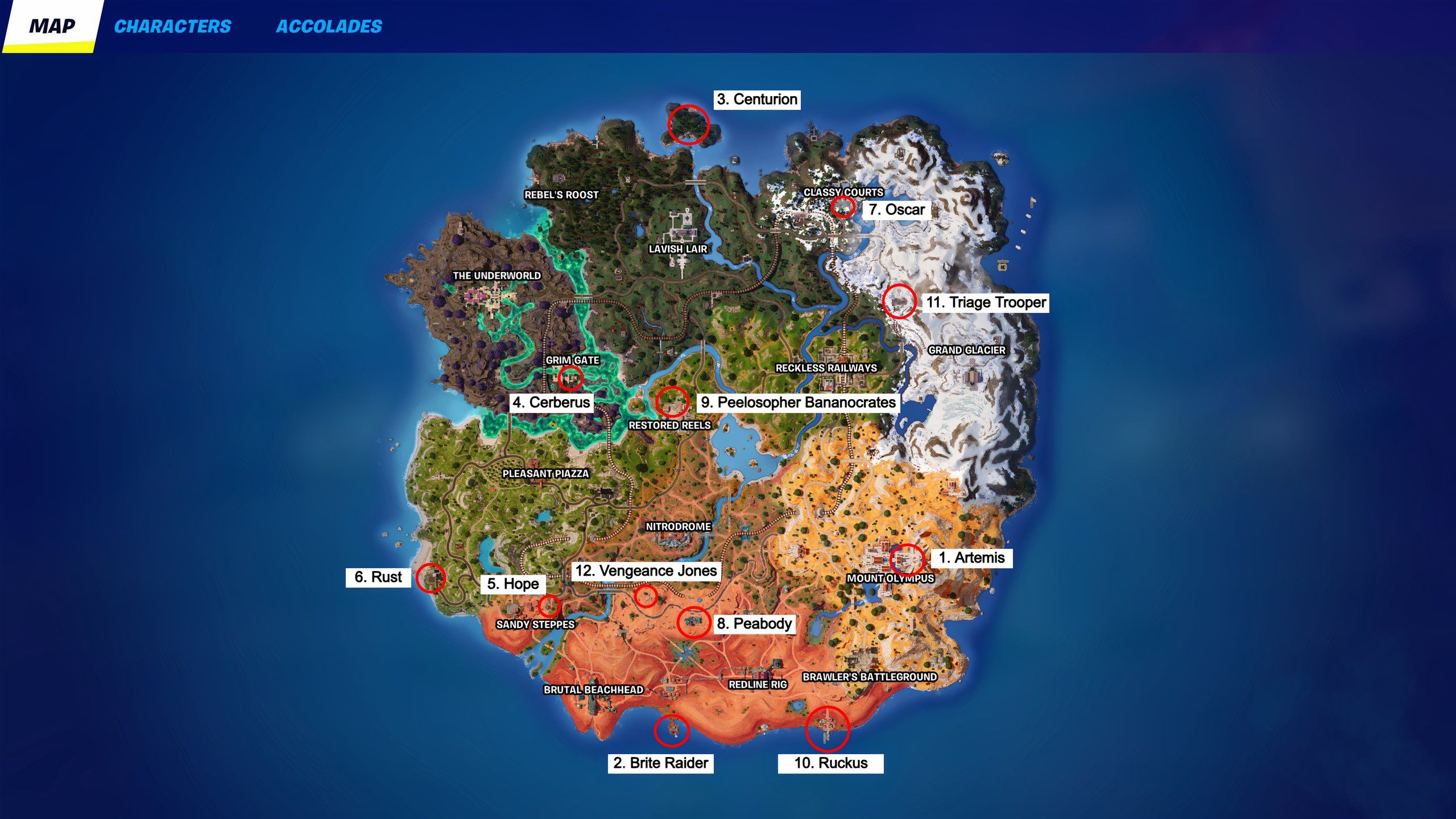 Fortnite Chapter 5 Season 3 NPC Locations Jobs What They Offer
