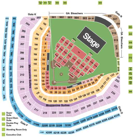 Suite Perks at Wrigley Field Plus Detailed Seating Chart Access Map