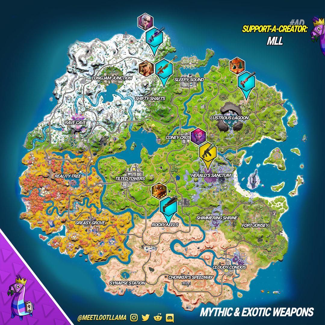 Where to find the new gun in Fortnite today? (Best map locations revealed fast!)