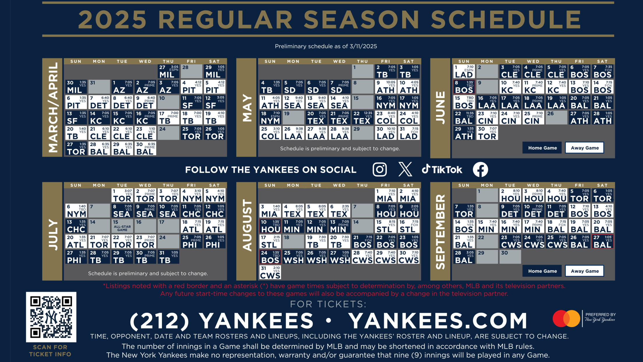nyy schedule 2018 the best places to view upcoming games