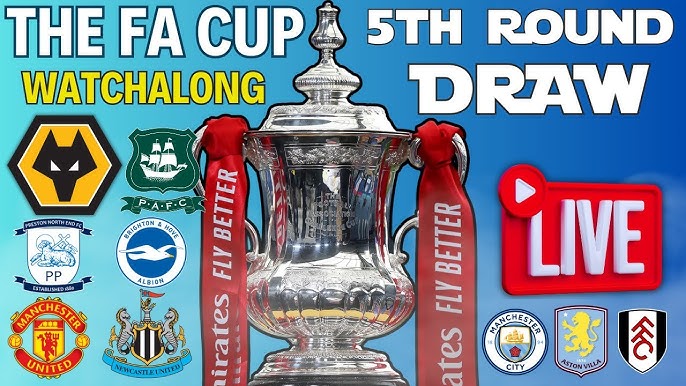 How To Watch Fa Cup Fifth Round Draw Live Stream Details Inside