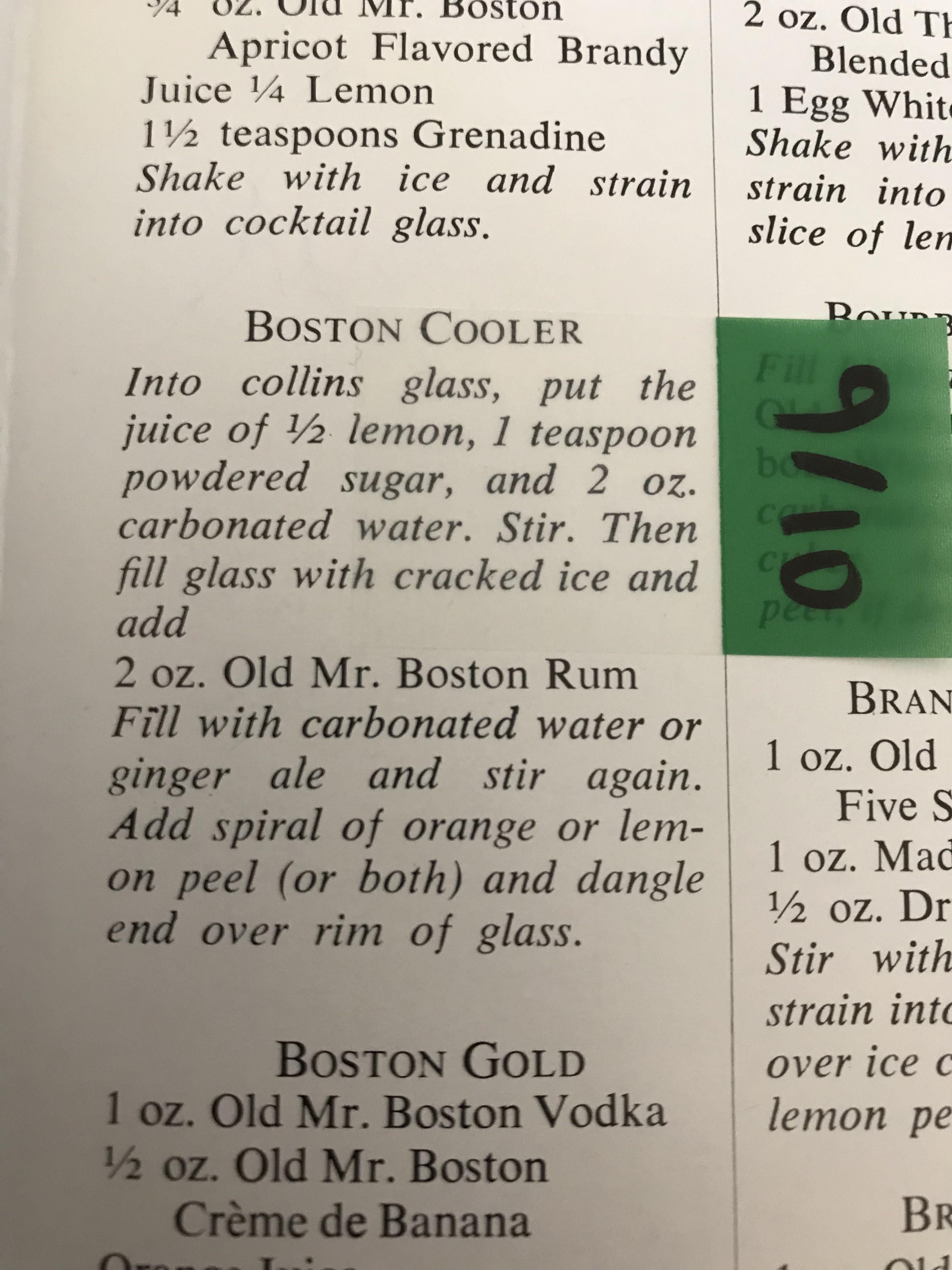 How to Make a Boston Cooler at Home Simple Bar Recipe