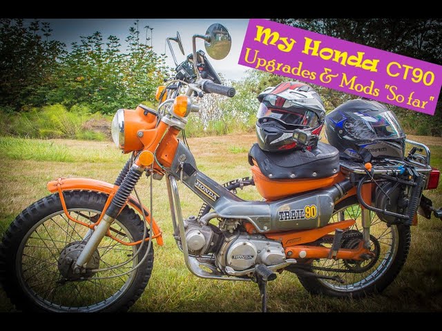 Easy upgrades for your 1972 honda ct 90 make it run better today