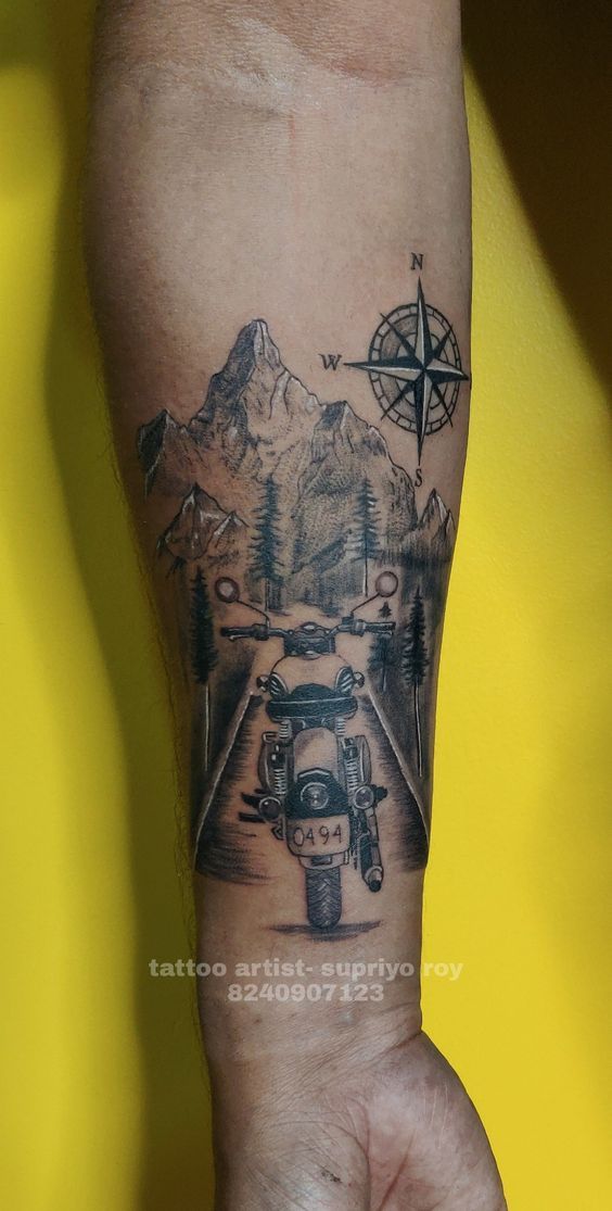 Meaningful Mens Harley Tattoos: Symbols Bikers Choose Most Often