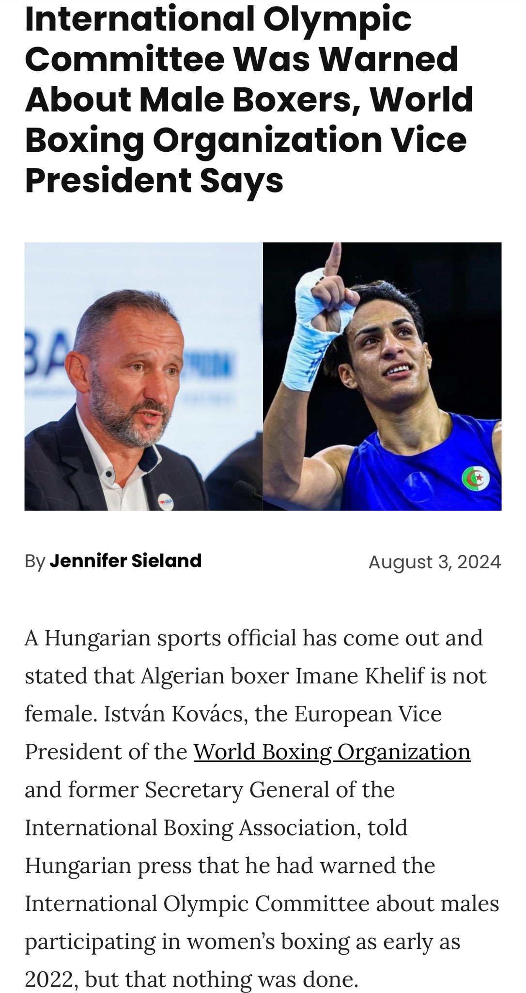 European Vice President Boxing Scandal Explained: Truth Behind the Controversy Revealed