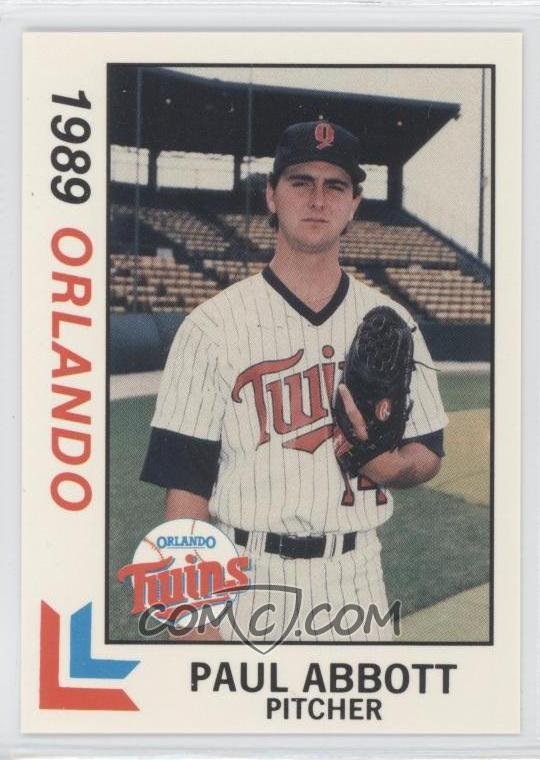 Paul Abbott Baseball Player Pitching Stats and Win History