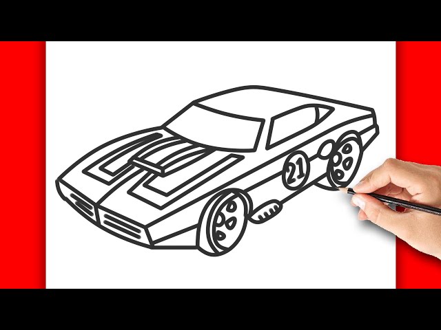 What You Need to Draw Hot Wheels Cars Pencil Paper Guide