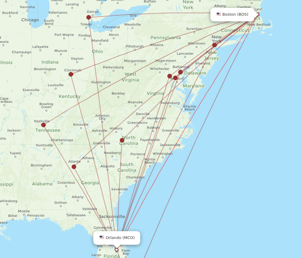 Best bos to orlando routes? Choose wisely for ease!