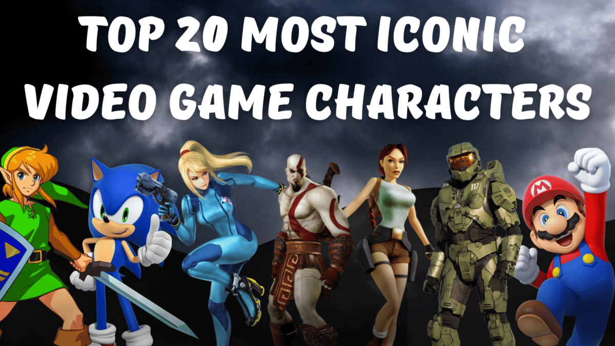 Discover video game iconic characters? Start with these 5 unforgettable heroes