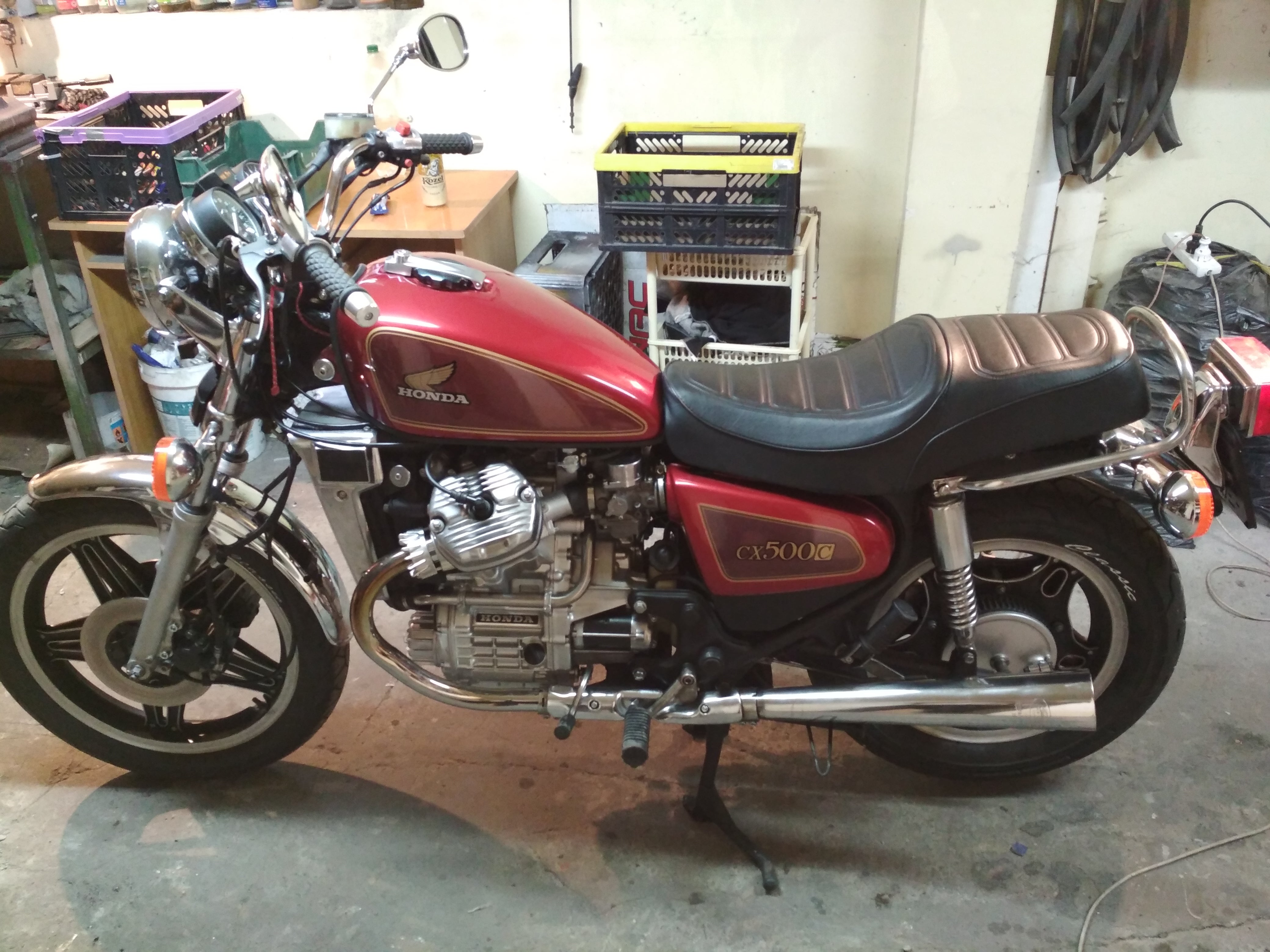 How to restore 1981 Honda CX? Beginner-friendly tutorial steps.