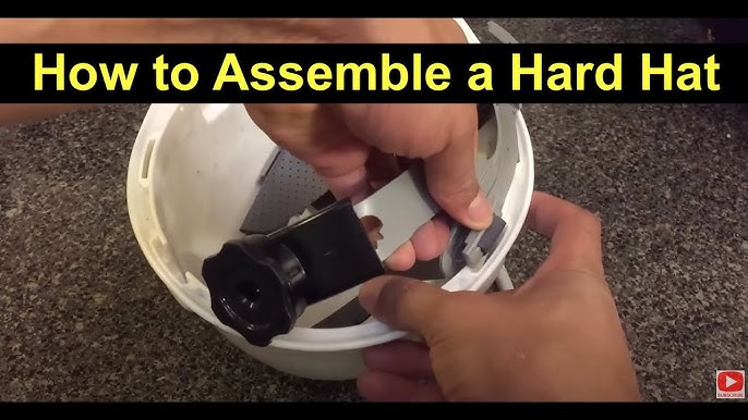 How to assemble hard hat? Learn these easy steps for DIY safety