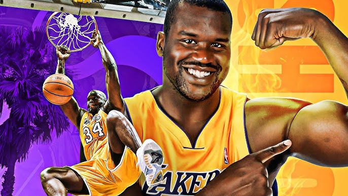 shaquille o neal highlights watch epic plays lakers championship years