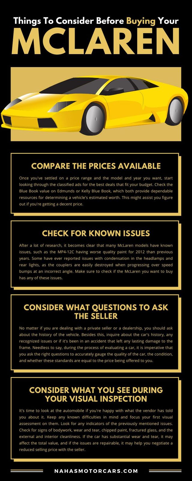 McLaren ST buying guide know these tips before purchase