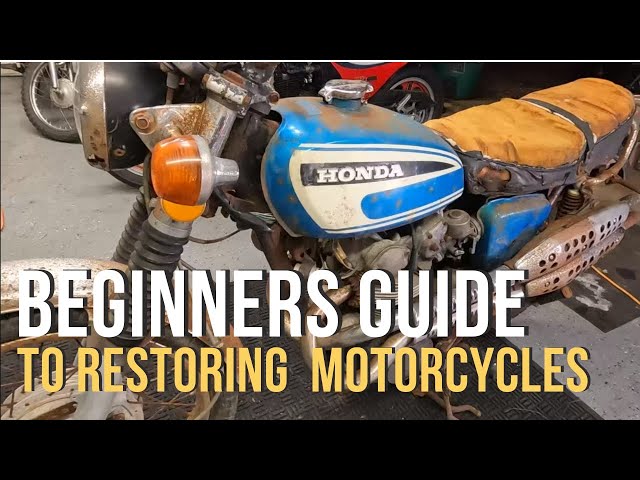 Restoring an 80s harley bike step by step (beginner friendly guide).
