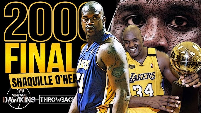 shaquille o neal highlights watch epic plays lakers championship years